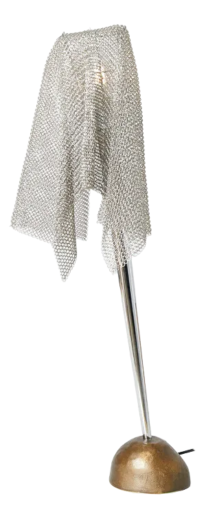 Bronze and Metal Mesh Ecate Table Lamp by Toni Cordero for Artemide, 1980s