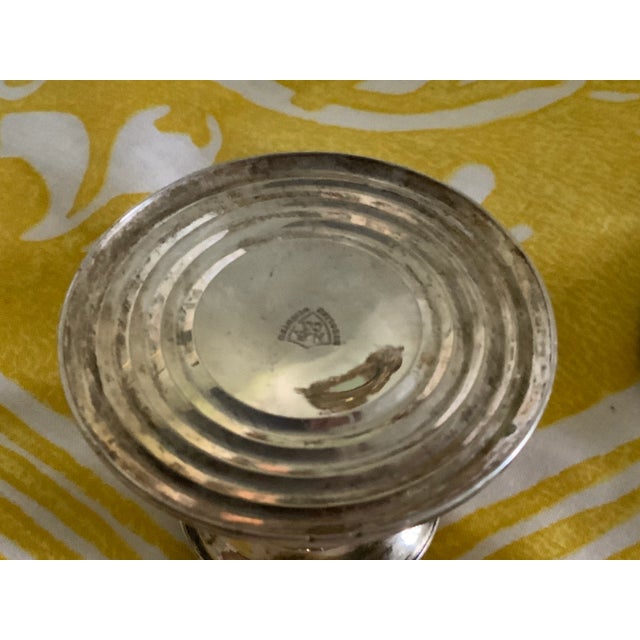 Hollywood Regency 1950s Sterling Cigarette Holder For Sale - Image 3 of 3