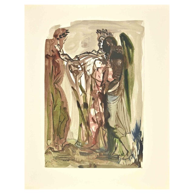 Salvador Dali, The Superb, Woodcut, 1963 For Sale