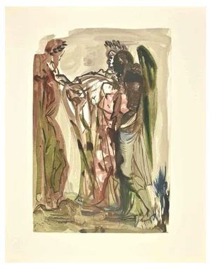 Salvador Dali, The Superb, Woodcut, 1963