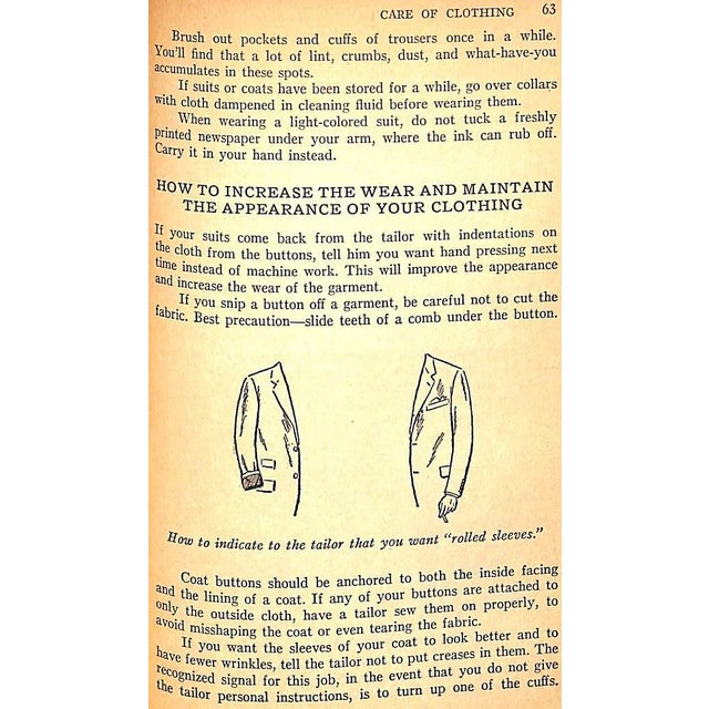 "Right Dress; Success Through Better Grooming" Bacharach, Bert 1955 For Sale - Image 11 of 12