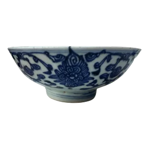 Antique Blue and White Chinese Porcelain Bowl