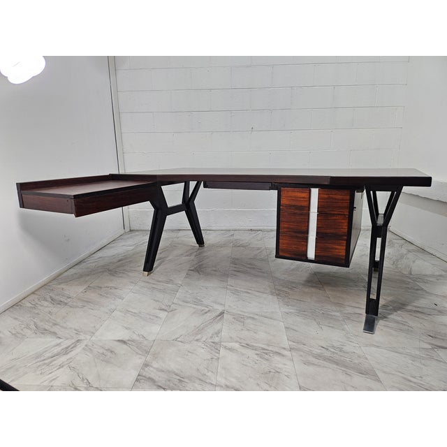 Ico Parisi Design Desk for Mim, Circa 1958 For Sale In Los Angeles - Image 6 of 18