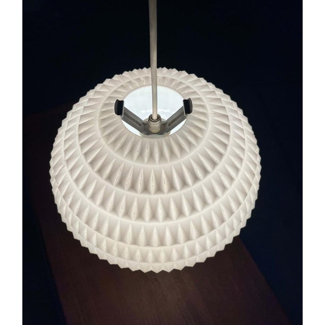Mid-Century Modern German UFO Pendant Lamp by Aloys Ferdinand Gangkofner for Erco, 1960s For Sale - Image 16 of 18
