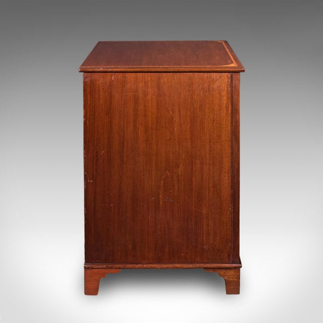 Antique Small Chest of Drawers, English, Georgian Revival, Tallboy, Edwardian For Sale - Image 4 of 11
