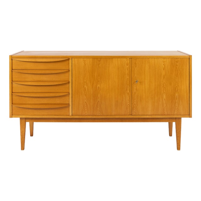 602/K Sideboard by F. Ehrlich for DW Hellerau, 1960s For Sale