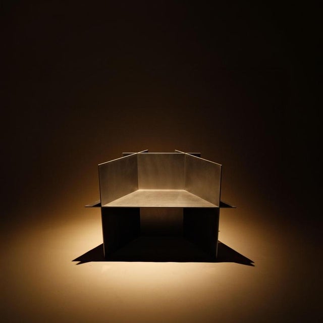 Auctor Aluminium Armchair by Bureau of Entropy For Sale - Image 4 of 9