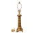 Vintage Brass Column Table Lamp 29” – Ornate Spiral Laurel Leaf Detail & Classical Style For Sale
