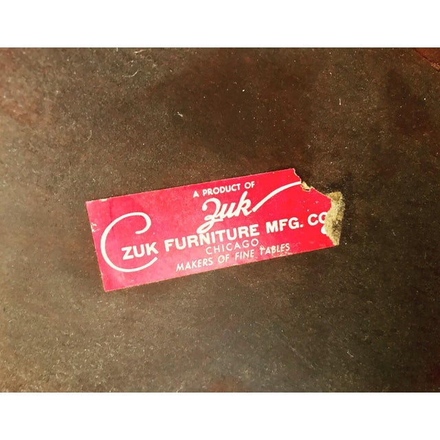 1945 Zuk Furniture Mahogany Coffee Table Chairish