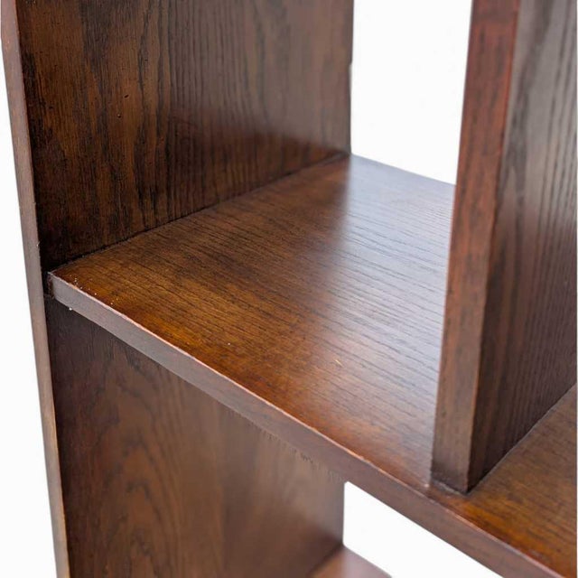 Vintage Freestanding Wall Unit – Wooden Room Divider, Storage Shelf, Antique Display Cabinet, Multi-Function Bookcase For Sale - Image 16 of 18