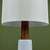 1950s Gordon and Jane Martz Oversized White Ceramic Table Lamp For Sale - Image 10 of 13