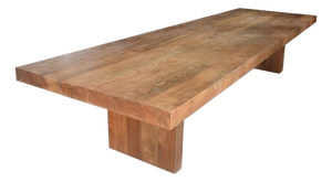 Andrianna Shamaris Modern Teak Wood Dining Table