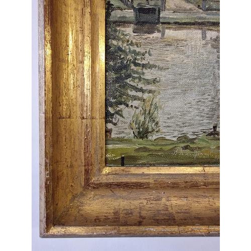 Unknown, Untitled, 1930s, Oil on Canvas, Framed For Sale - Image 6 of 7