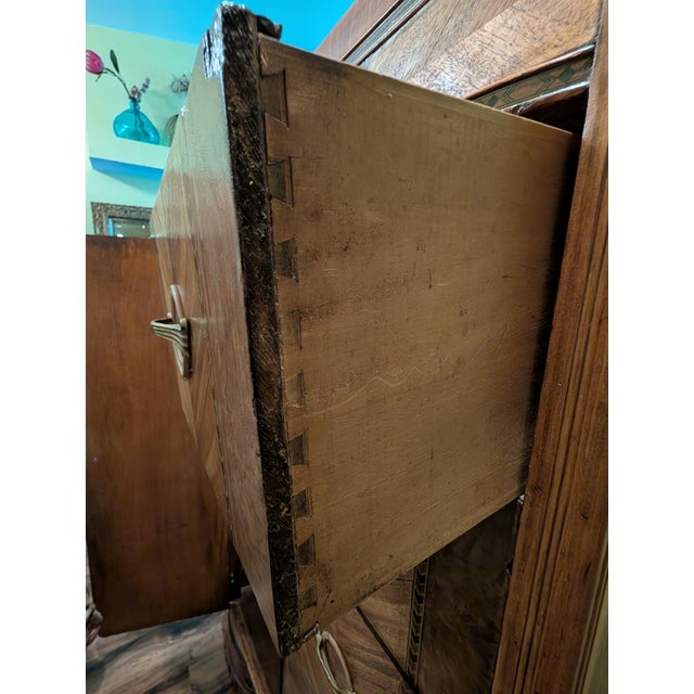 1930s Art Deco Waterfall Chifferobe For Sale - Image 4 of 8