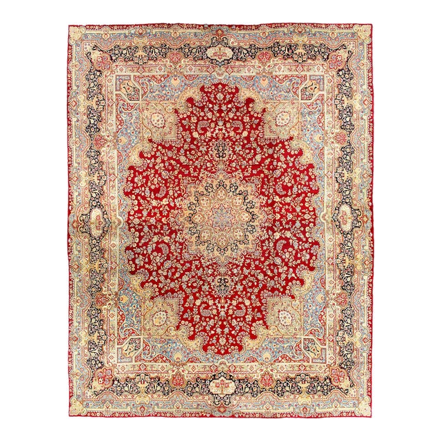 1970s Pasargad DC Red Persian Kerman Rug For Sale