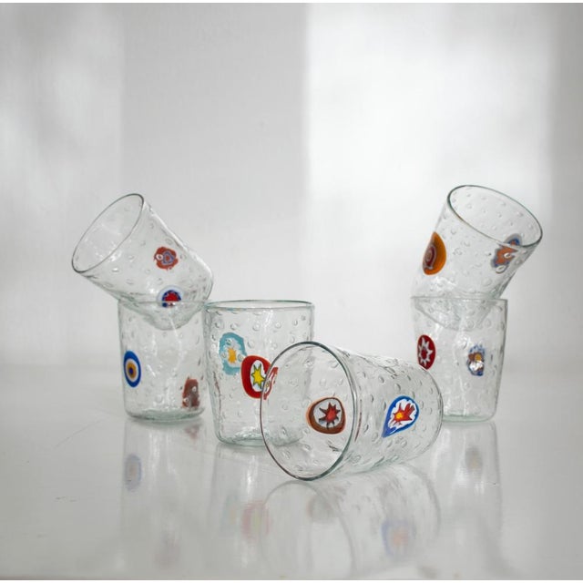 Italian Modern Drinking Set by Maryana Iskra for Ribes, Set of 6 For Sale - Image 6 of 14