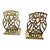 Vintage 1970s Brass Owl Bookends Pair of 2 Made in Taiwan For Sale