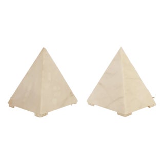 Spanish Alabaster Table Lamps, 1950s, Set of 2 For Sale