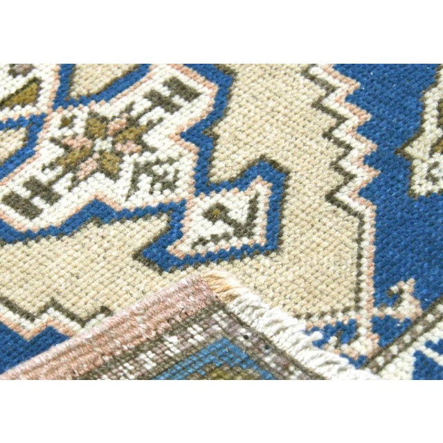 Illustration 1960s Turkish Oushak Yastic Rug For Sale - Image 3 of 4