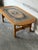 Oak Tile Top Oval Coffee Table Danish Mid-Century Modern 1970s For Sale - Image 4 of 11
