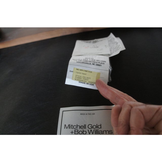 Wood Brigette Romanek for Mitchell Gold + Bob Williams Art Deco Modern Lucy Armchair For Sale - Image 7 of 12