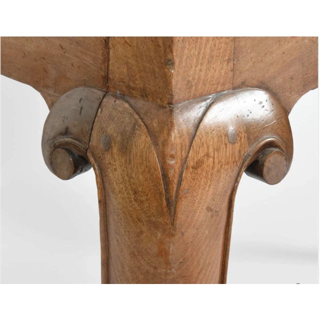 Wood 18th Century George II Walnut Writing Table For Sale - Image 7 of 12