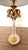 Italian Rock Crystal Bronze Dore Palm Tree Table Lamp For Sale - Image 11 of 11