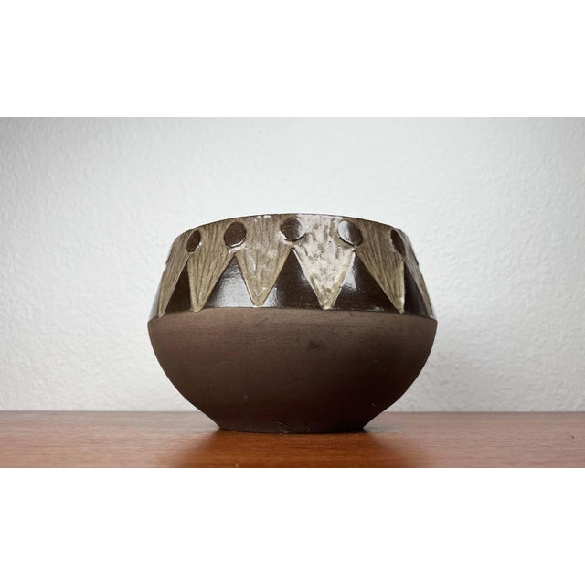 Mid-Century Modern Danish Studio Pottery Bowl from Sejer Keramik, 1960s For Sale - Image 14 of 14