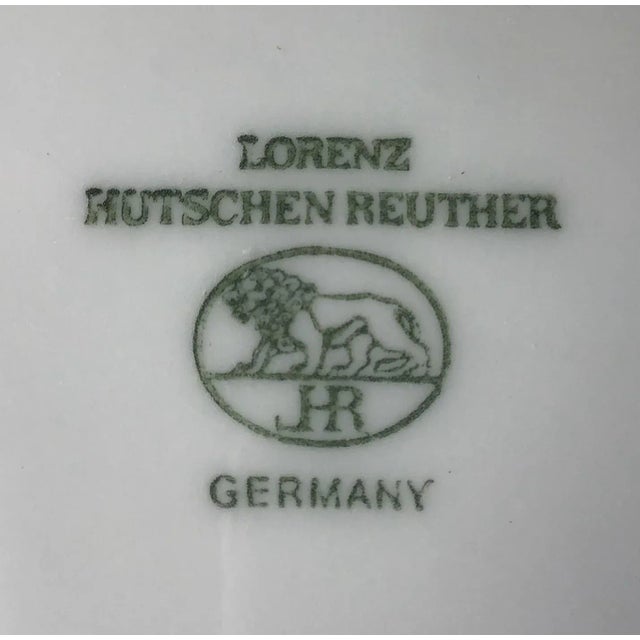 Large Vintage Lorenz Hutschenreuther German Porcelain Vase – 20” Tall, Pink & Gold Floral Panels For Sale - Image 9 of 9