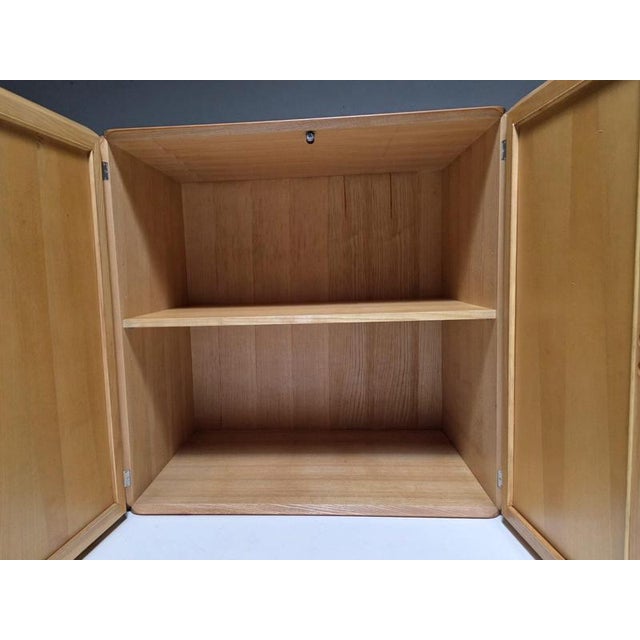 Wood Samara Cabinets by Derk Jan de Vries for Maisa, 1970s, Set of 2 For Sale - Image 7 of 8