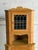 Vintage Brutalist Oak Corner Cabinet in Style of Henning Kjærnulf Danish Modern For Sale - Image 9 of 9