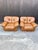 Set of Mid-Century Chairs in Cognac-Colored Leather, 1970s For Sale - Image 9 of 9