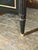 Vintage French Louis XVI Jansen Style Black Lacquered Chest For Sale - Image 11 of 13
