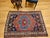 Antique Caucasian Kazak Area Rug, Handwoven Wool, Geometric Medallion Design, Late 1800s, 4' x 5' For Sale - Image 10 of 18