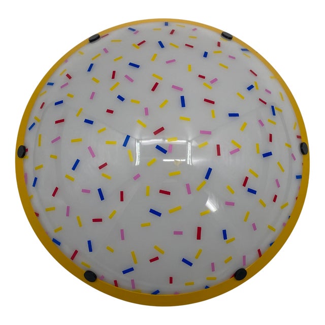 Vintage Wall Lamp by Franco Mirenzi for Valenti, 1980 For Sale