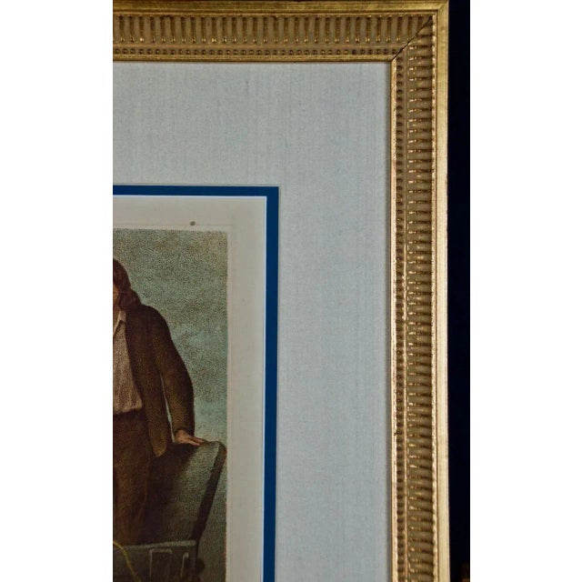 Fresh Gathered Peas: An 18th C. Engraving From the Series 'The Cries of London', 1795 For Sale - Image 4 of 4