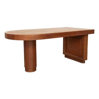 1930s French Art Deco Extendable Desk For Sale