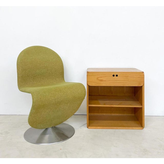 Midcentury Small Wooden Chest of Drawer by Derk Jan de Vries for Domus, 1960s.