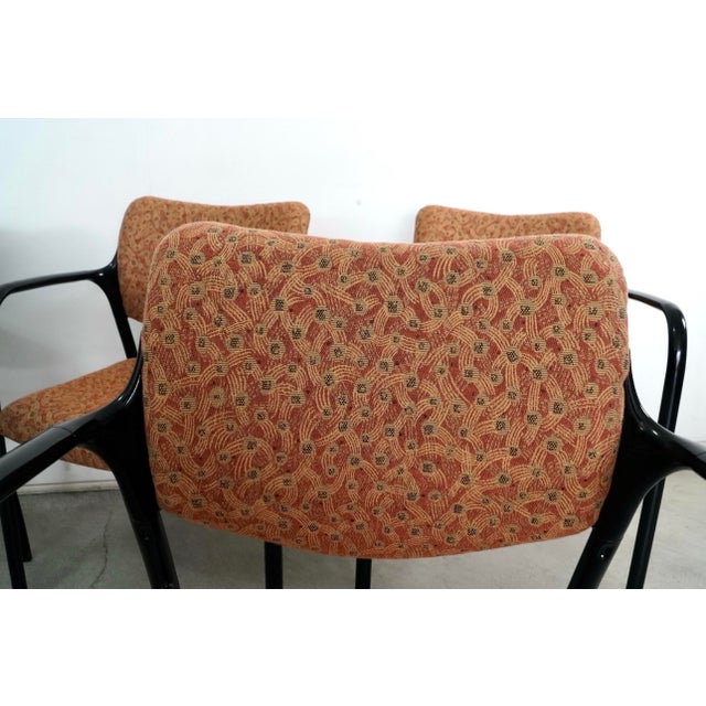 Postmodern Herman Miller Mark Goetz Aside Stackable Armchairs - Set of 5 For Sale - Image 10 of 12