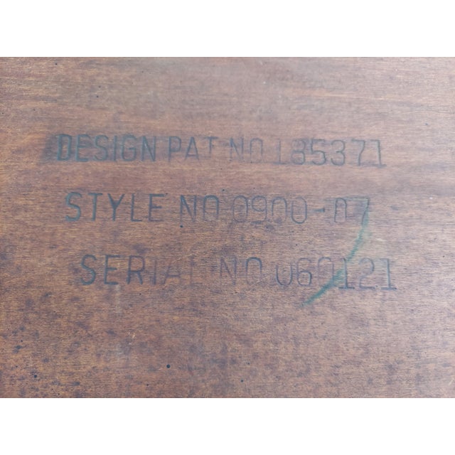 1960s Pair of Mid Century Modern Lane Acclaim Two Tiered Side / End Lamp Tables. For Sale - Image 10 of 10