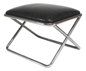 Ward Bennett Scissor Chair Ottoman/Stool