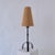 Beige Brutalist Wrought Iron Table Lamp, 1970s For Sale - Image 8 of 8