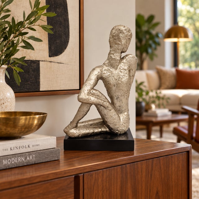 Impressionist 1980s Jaru California Modernist Androgenous Humanoid Sculpture For Sale - Image 3 of 12