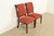 Smith & Watson Smith & Watson Regency Carved Mahogany Side Chairs or Dining Chairs, Pair For Sale - Image 4 of 14