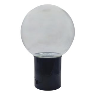 Space Age Glass Table Lamp from Lumenform, Italy, 1970s For Sale