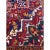 Red Persian Heriz Area Rug 4’10” X 6’1″ For Sale - Image 8 of 10