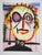 Paul Kostabi, Portrait of a Man, Giclée Print For Sale