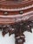 1940s American Federal Eagle Hand Carved Mahogany Wall Mirror Large For Sale - Image 14 of 15