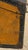 19th Century Canted Top Trunk in Mustard Paint For Sale - Image 9 of 11
