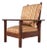 Charles Stickley Antique Mission Oak Arts & Crafts Reclining Morris Lounge Chair, Circa 1910 For Sale